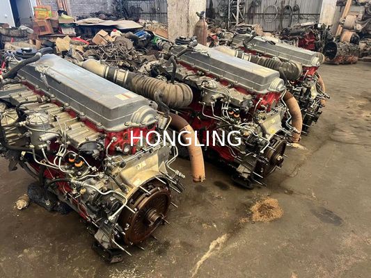 ORIGINAL E13C TURBO ENGINE ASSEMBLY WITH GEARBOX E13CT FOR HINO 500 TRUCK