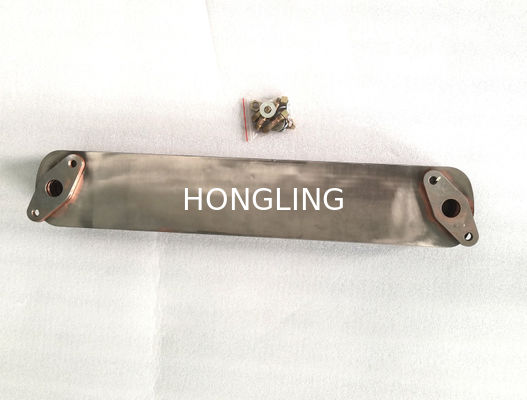 Diesel Engine S6B3 12p Stainless Steel Oil Cooler Core S12A2 S6R Excavator Parts