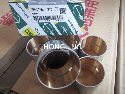 6bg1 Auto Engine Systems Crankshaft Bearing Bushes Connecting Rod Bearing Bushes PB-1155 SH-1129 SH-1163