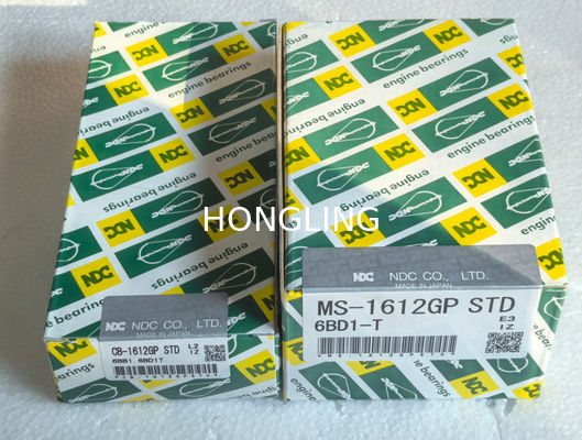 Isuzu 6BD1 engine bearing Excavator Engine Parts Lifter A NDC Main 1-11510-074  Con Rod bearing  9-12271-608