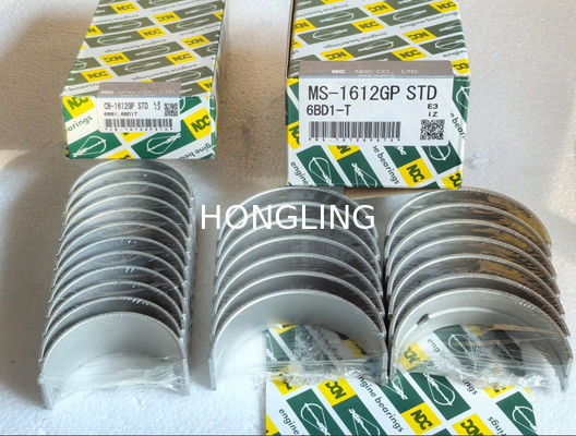 Isuzu 6BD1 engine bearing Excavator Engine Parts Lifter A NDC Main 1-11510-074  Con Rod bearing  9-12271-608