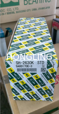 Nickel Plated Steel Piston Rings for Pressure Resistance Komatsu 6D170 cam bearing shell 6240-31-6121 SH-2630K
