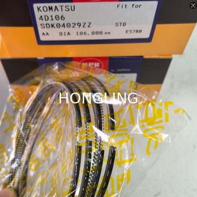 KOMATSU 4D106 diameter 106MM piston ring  SDK04029ZZ