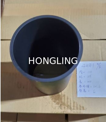 Isuzu 4HE1 cylinder liner height: 210MM, outer diameter: 115MM, inner diameter: 110MM
