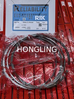 HINO J08C PISTON RING 13011-3820 13011-3570 13011-3870 13011-3890B 114MM* 2.5MM