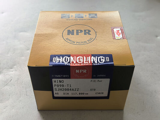 HINO P09B PISTON RING 13011-2280A 13011-2830A SJH20046ZZ  117.80MM