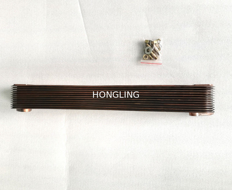 Diesel Engine S6B3 12p Stainless Steel Oil Cooler Core S12A2 S6R Excavator Parts