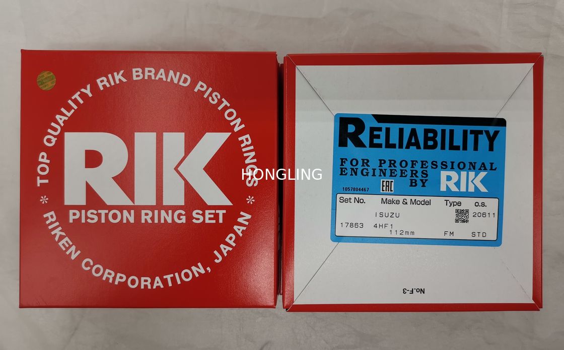 4HF1 Piston Ring 8-97028-6910/17863 Liner Kit Engine Valve Bearings For Isuzu