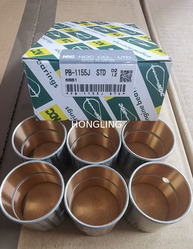 6bg1 Auto Engine Systems Crankshaft Bearing Bushes Connecting Rod Bearing Bushes PB-1155 SH-1129 SH-1163