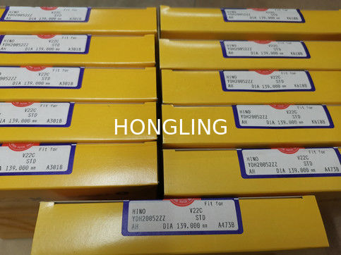 V22C NPR Piston Rings For HINO Diesel Engines 13011-2470A 13011-2471B 13019-1690A