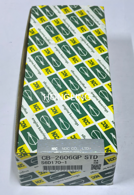 Komatsu 6D170 main bearing 6162-23-8010, connecting rod bearing  6162-33-3041   , thrust plate 6162-23-8050