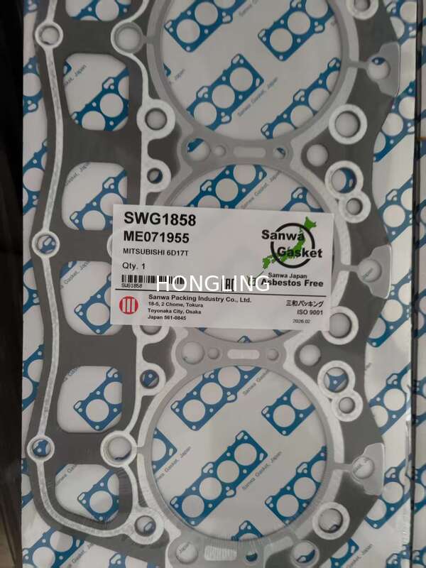 MITSUBISHI GASKET ME071955 JAPAN SANWA 6D16