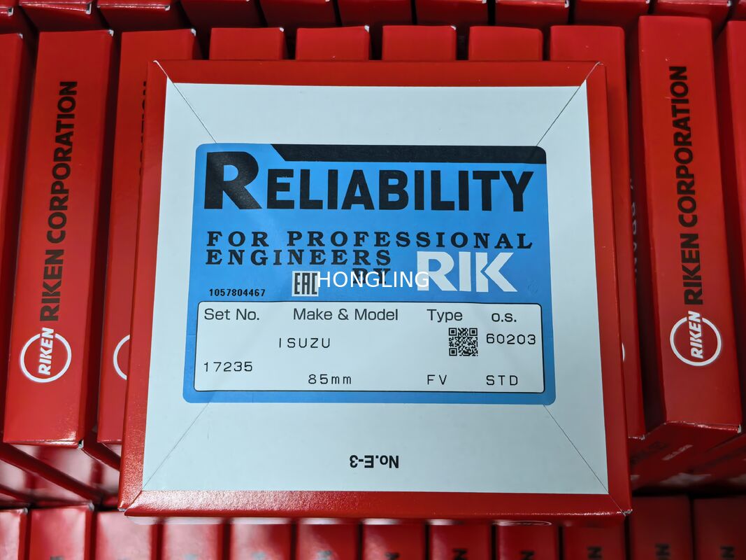 ISUZU 10PE1 COMPRESSOR PISTON RING 85MM 1-19163021-0 17235 RIK