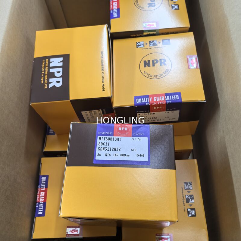 Mitsubishi 8DC11 PISTON RING ME090588 30617-50111 142MM SDM31128ZZ