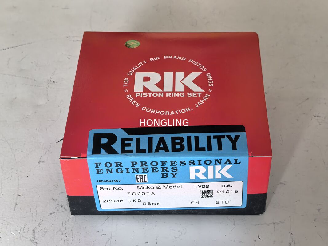 TOYOTA 1KD PISTON RING 13011-30040 13011-30020 28036 RIK 96mm