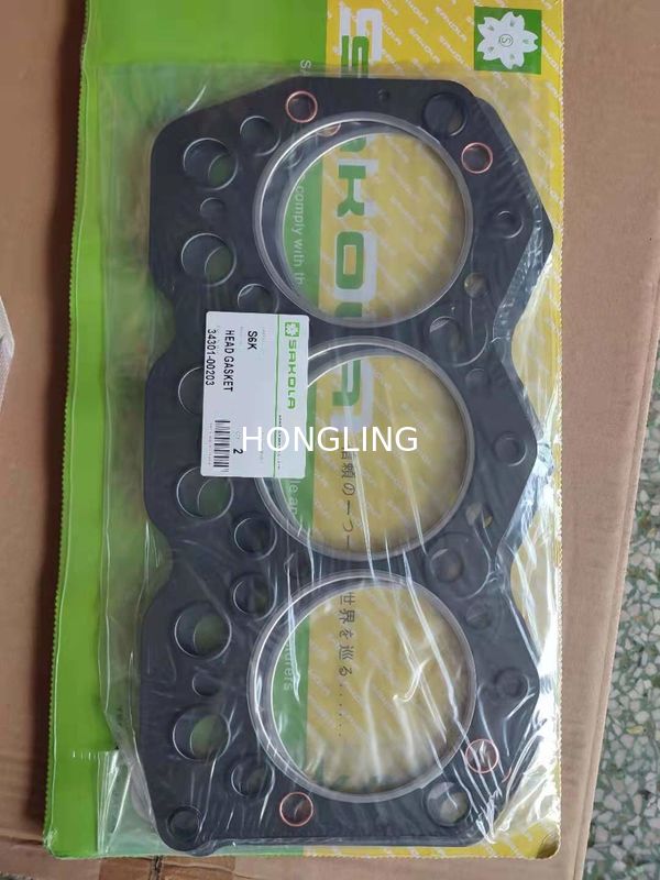 S6k 3066 Mitsubishi Fuso Engine Parts Cylinder Head Gasket 34301-00203 Sakola