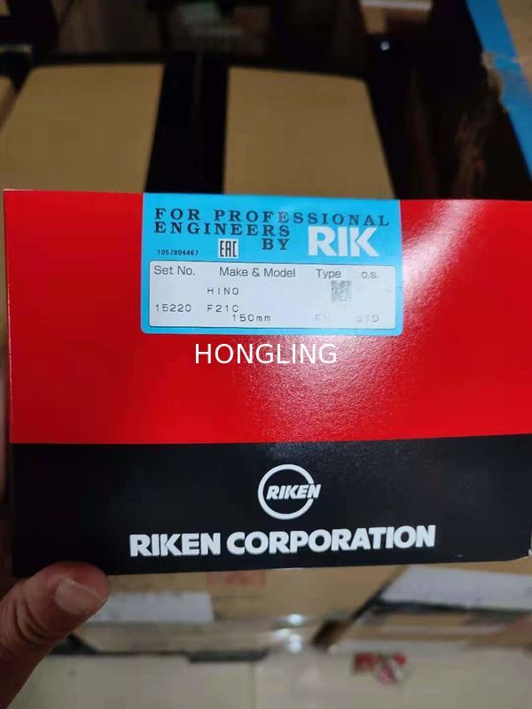 No 13011-3310a 13019-1730a 150MM RIK Piston Rings F21c Japan Rik 15220