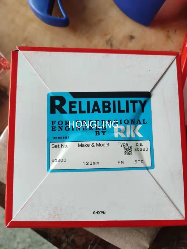 Daewoo De12 RIK Piston Rings Rik Japan 40200 For Daewoo Excavator